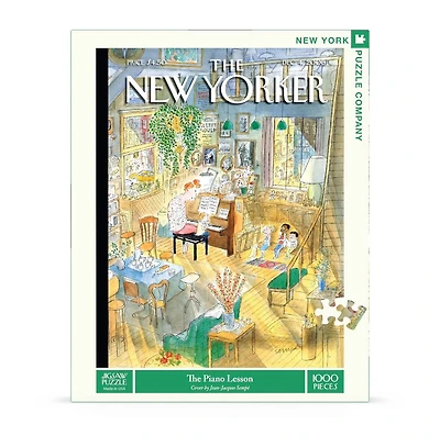 New York Puzzle Company The Piano Lesson 1000 Piece Puzzle