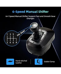 Nbcp 1080°Racing Steering Wheel with Pedals & Shifter – Compatible with Xbox, PS4, Pc, Switch & More – Realistic Simulation with Vibration Feedback