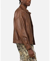 Xxiii Men's Leather Flight Jacket