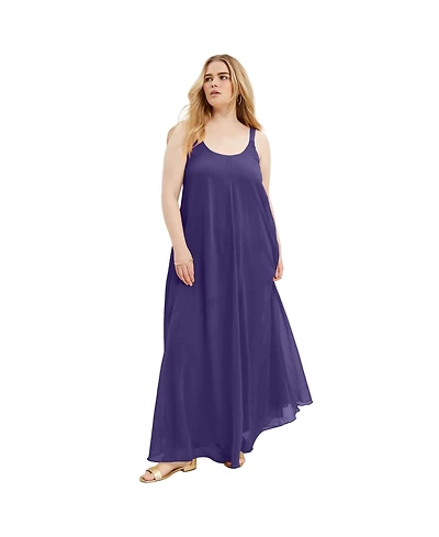 June + Vie Women's Swing Maxi Dress