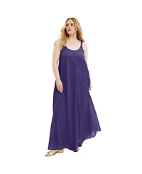 June + Vie Women's Swing Maxi Dress