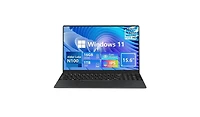 Memozuoix 15.6" Laptop Intel N100, 16GB Ram, 1TB Ssd, Windows 11 Work Computer, Fingerprint Reader, Backlit Keyboard