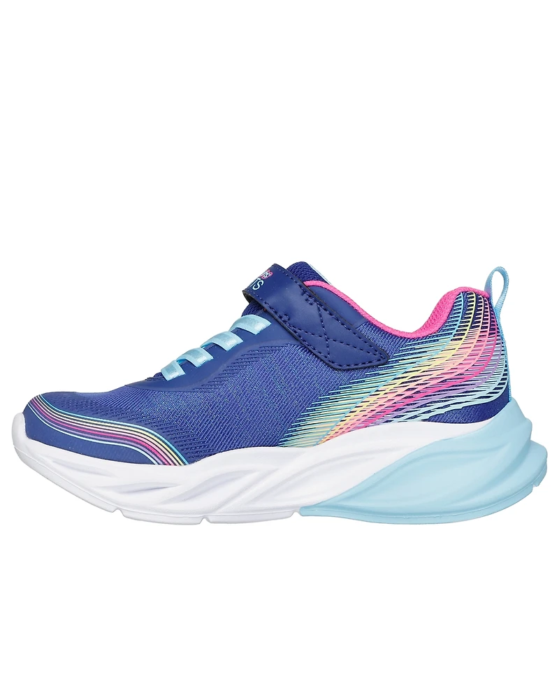 Skechers Little Girls-Lights: Cosmic Glow - Rainbow Dream Stay-Put Closure Casual Sneakers from Finish Line