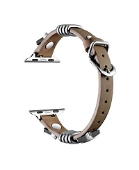 Posh Tech Austin Star Leather Band for Apple Watch