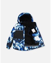 Deux par Big Boys Two-Piece Play Snowsuit Blue