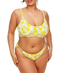 Adore Me Women's Rainey Swimwear Swim Top