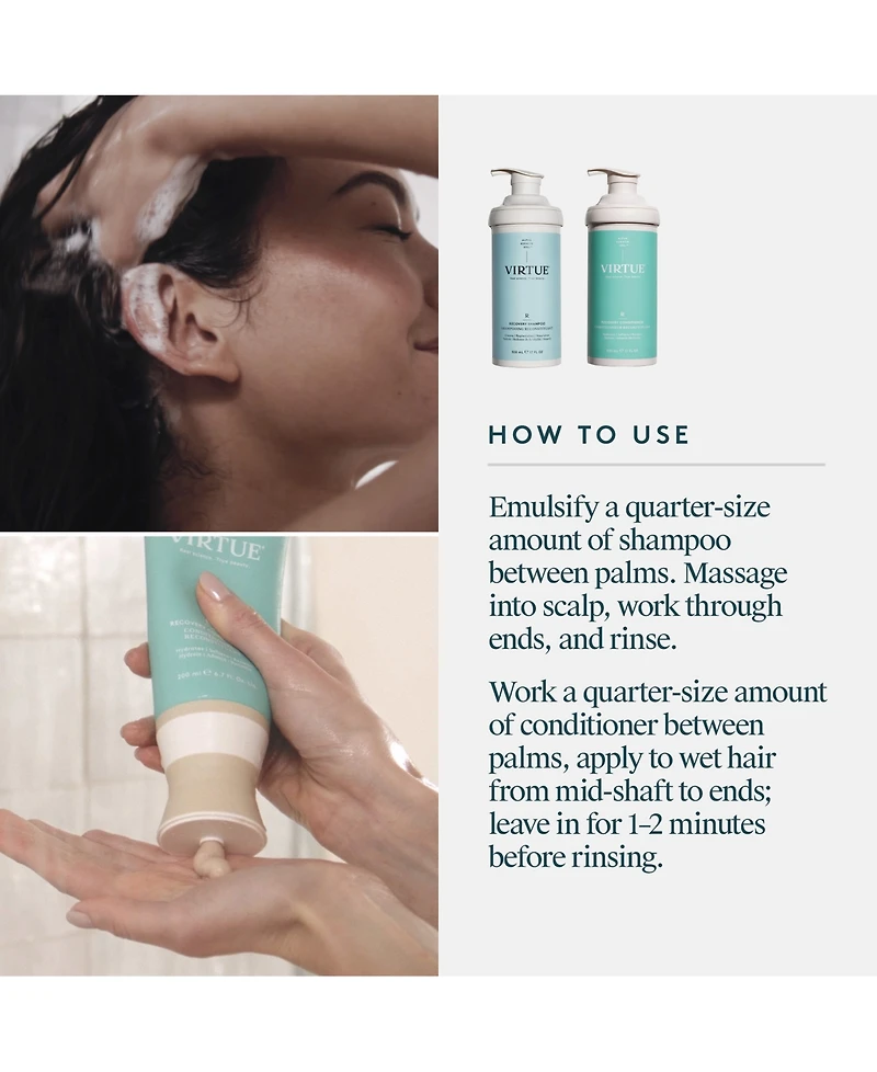 Virtue 2-Pc. Jumbo-Size Recovery Shampoo & Conditioner Set