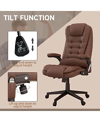 Homcom High-Back Vibration Massage