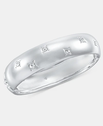 On 34th Crystal Star Puffy Bangle Bracelet, Macy's Exclusive