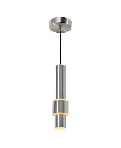 Cwi Lighting 15.5" Metal Lena Led Integrated Mini Pendant