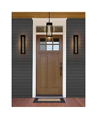 Cwi Lighting 27" Metal Rochester Led Integrated Outdoor Wall Light