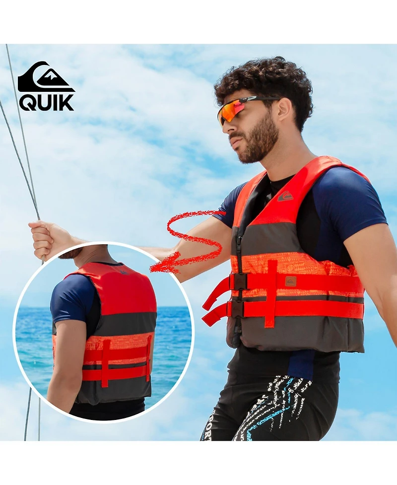 Quiksilver Uscg Approved Adult Life Vest