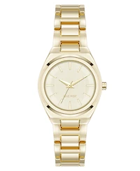 Anne Klein Women's Quartz Minimalist Gold-Tone Metal Alloy Watch, 30mm