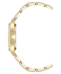 Anne Klein Women's Quartz Unique Gold-Tone Metal Alloy Watch, 33mm