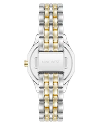 Anne Klein Women's Quartz Exquisite Silver-Tone and Gold-Tone Metal Alloy Watch, 28mm