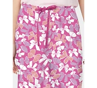 Hue Women's It's Raining Bows Printed Bermuda Pajama Shorts