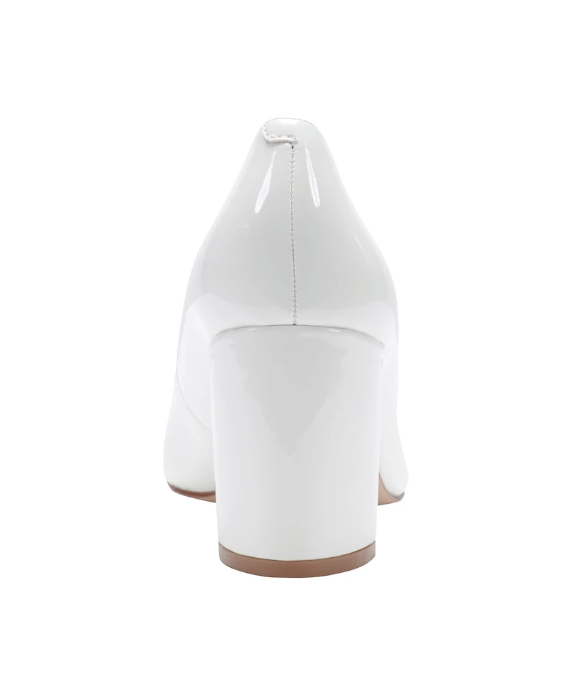 Marc Fisher Women's Caitlin Slip-On Block Heel Pumps