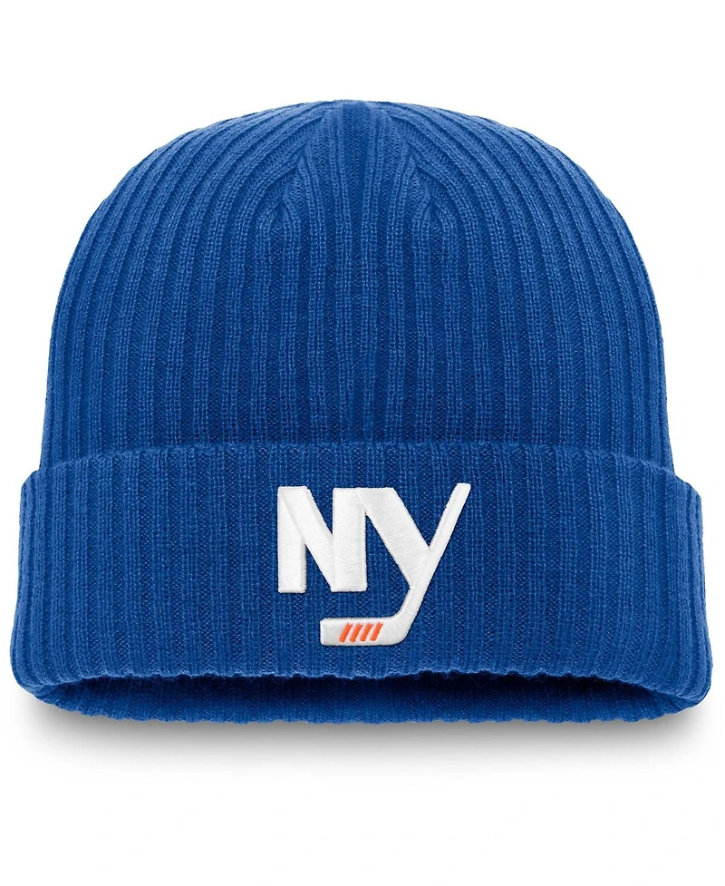 Fanatics Men's Royal New York Islanders Component Cuffed Knit Hat