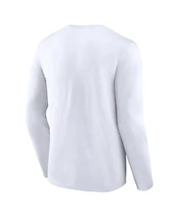 Fanatics Men's White Fc Dallas Component Long Sleeve T-Shirt