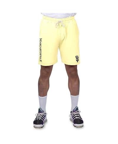 Margaritaville Men's Yellow San Francisco Giants Peached French Terry Shorts