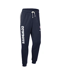 Nike Men's Navy Dallas Cowboys Sideline Ground Game Performance Taper Pants