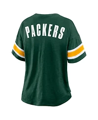 Fanatics Women's Green Bay Packers Redzone Curl Route T-Shirt