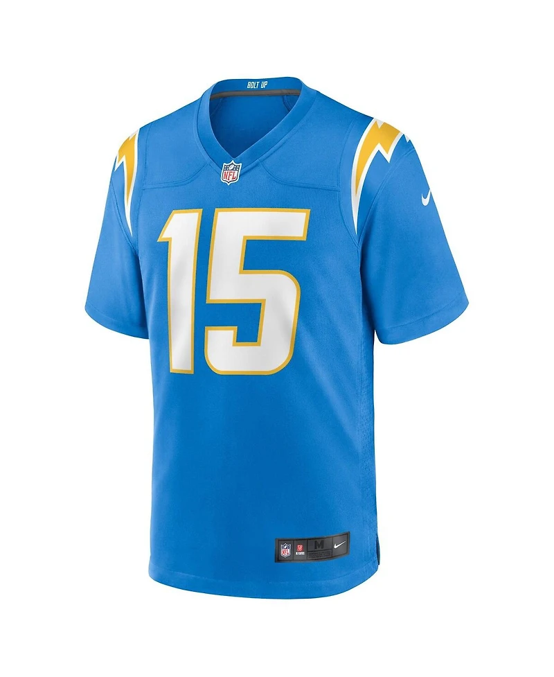 Nike Big Boys and Girls Ladd McConkey Powder Blue Los Angeles Chargers Game Jersey