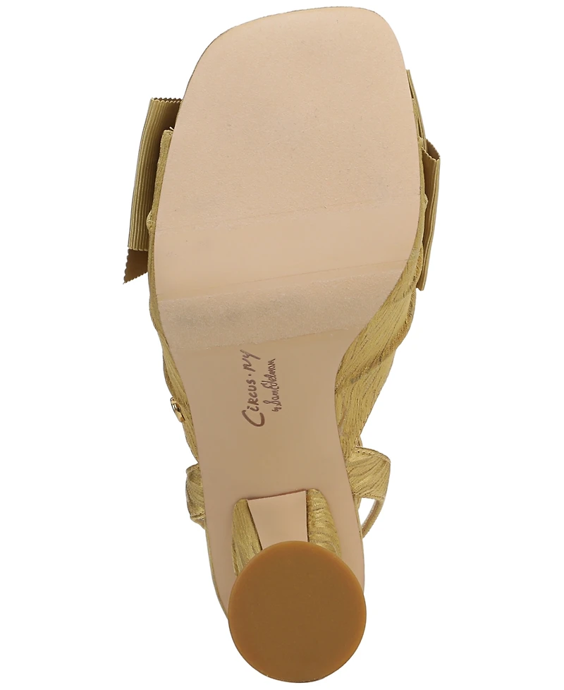 Circus Ny by Sam Edelman Women's Wilma Bow Dress Sandals