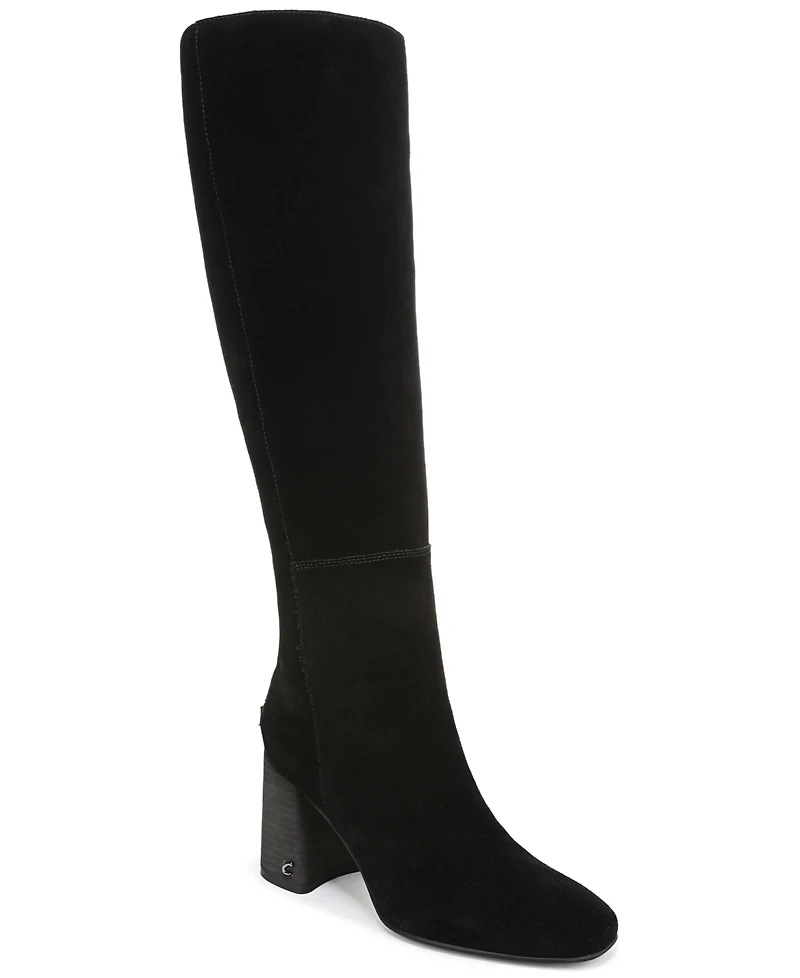 Circus Ny by Sam Edelman Women's Billie Knee-High Block-Heel Dress Boots