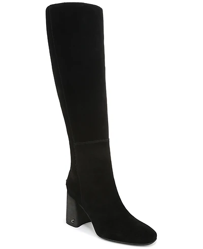 Circus Ny by Sam Edelman Women's Billie Wide-Calf Knee-High Block-Heel Dress Boots