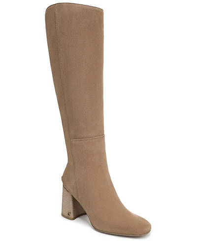 Circus Ny by Sam Edelman Women's Billie Wide-Calf Knee-High Block-Heel Dress Boots