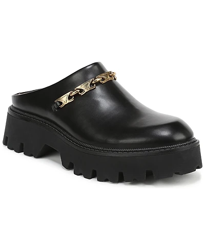Circus Ny by Sam Edelman Women's Pattie Chained Slip-On Lug-Sole Clogs
