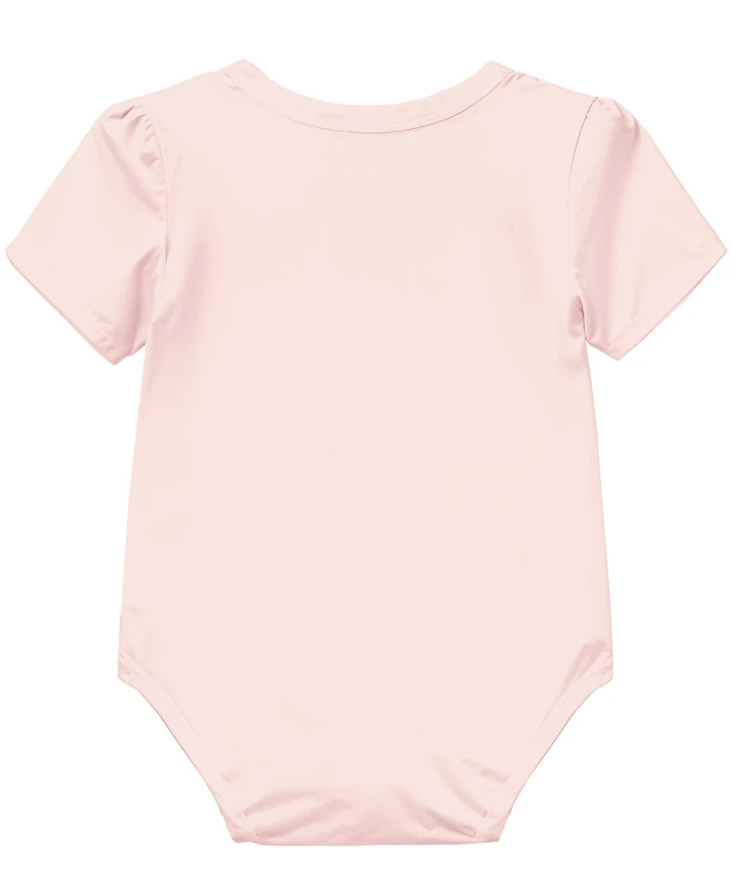Disney Baby Girls 3-Pack Minnie Mouse Short Sleeve Bodysuit