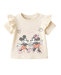 Disney Baby Girls 3-Piece Minnie Mouse Hoodie, Long Sleeve T-Shirt and Pant Set