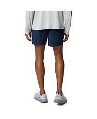 Columbia Men's Navy Auburn Tigers Pfg Terminal Roamer Omni-Shade Stretch Shorts