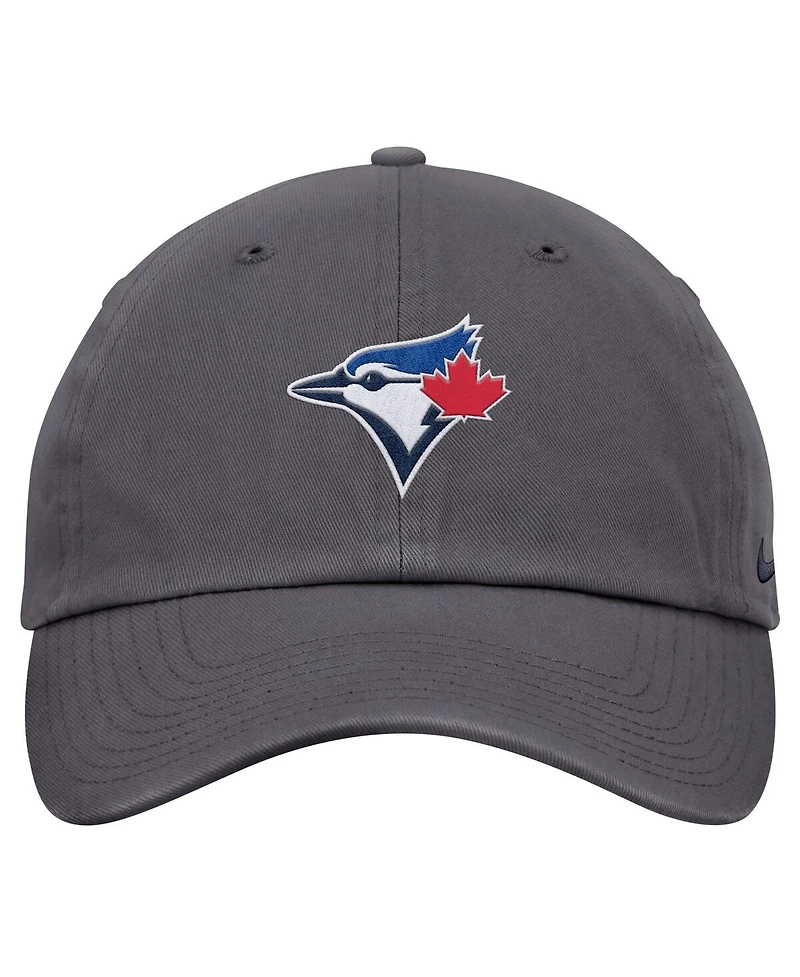 Nike Men's Gray Toronto Blue Jays Club Adjustable Hat