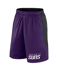 Logo Athletic Men's Purple/Black Phoenix Suns Launch Performance Shorts