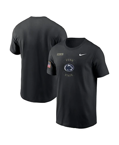 Nike Men's Black Penn State Nittany Lions 2025 Military Appreciation Performance T-Shirt