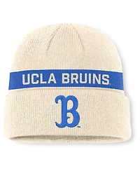 Jordan Men's Natural/Blue Ucla Bruins Peak Primetime Utility Cuffed Knit Hat