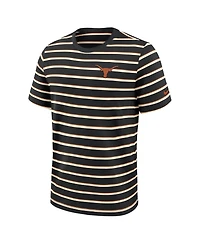 Nike Men's Black Texas Longhorns Athletic Prep Legacy Summit Stripe T-Shirt
