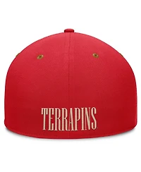 Fanatics Men's Red/Brown Maryland Terrapins Noboa Fitted Hat