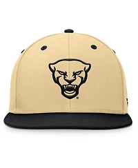 Fanatics Men's Khaki/Black Pitt Panthers Balance Fitted Hat