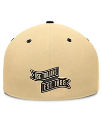 Fanatics Men's Khaki/Black Usc Trojans Balance Fitted Hat