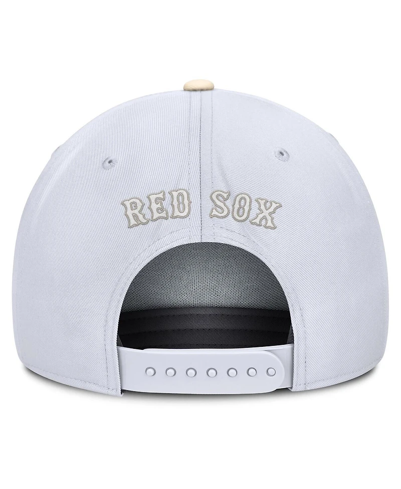 Nike Men's White/Cream Boston Red Sox Pro Performance Snapback Hat