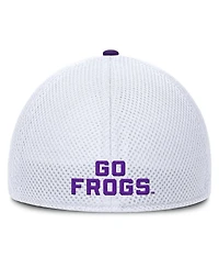 Fanatics Men's Heather Gray/White Tcu Horned Frogs Trigger Flex Hat