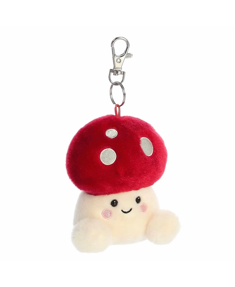 Aurora Mini Amanita Mushroom Palm Pals Adorable Clip-On Red 4"