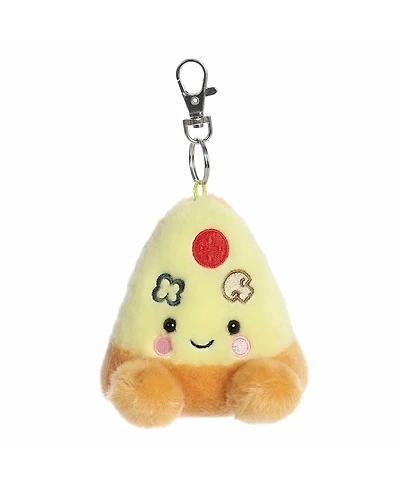 Aurora Mini Peppa Pizza Slice Palm Pals Adorable Clip-On Yellow 4"