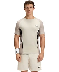 Boss by Hugo Men's Slim-Fit Mesh Jersey T-Shirt