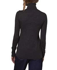 Celtic & Co. Women's Merino Roll Neck Fitted Sweater