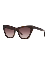 Saint Laurent Women's Cat Eye Sunglasses, Sl 214 Kate YS000091